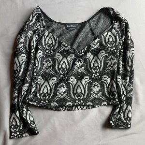 Bebe crop top size M